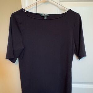 Ralph Lauren Fitted Blue Short Sleeve Tee